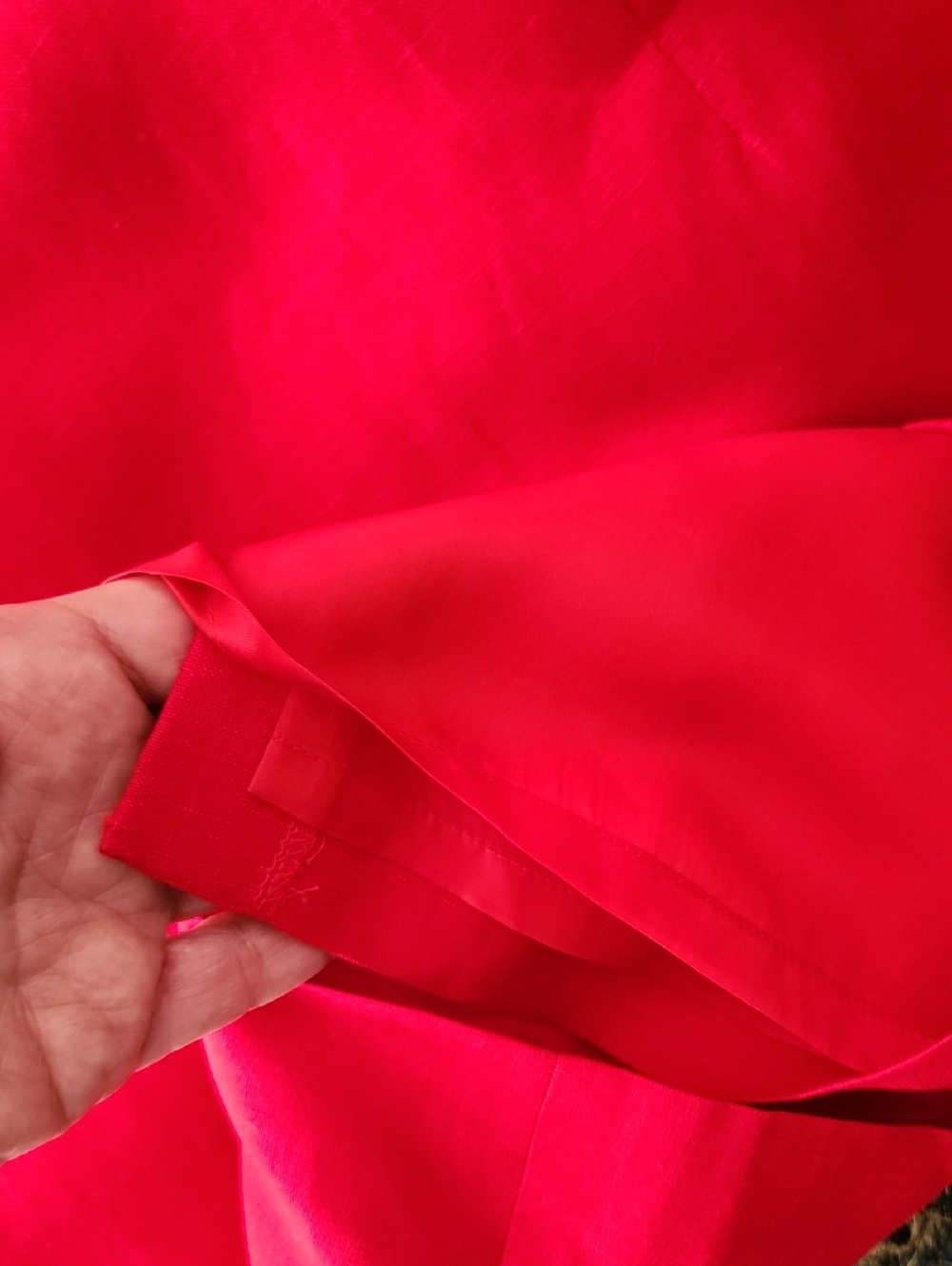 Jessica Howard Women's Sleeveless Red Sheath Dress Size 4 - Picture 7 of 7